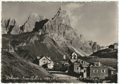 Passo rolle col - cimone, la