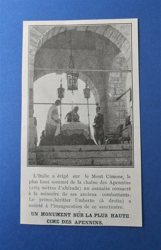 Umberto savoia monte cimone - savoia,