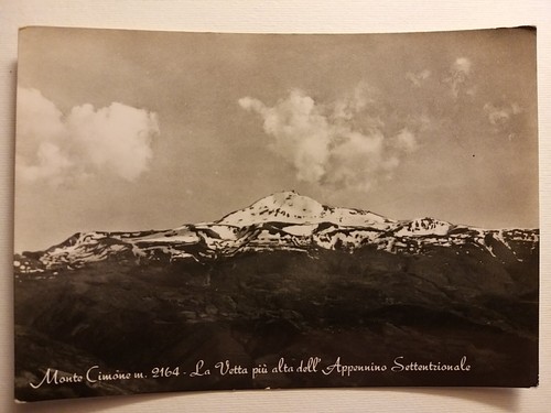 Monte cimone veduta - monte, (modena).