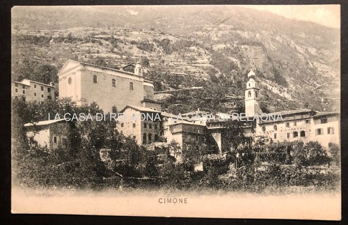 Cartolina cimone anno 1905 - -,