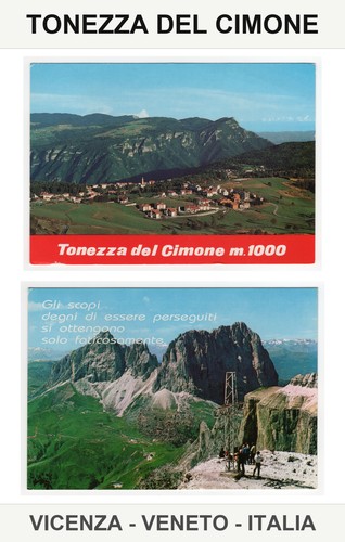 Cartoline tonezza del - tonezza,