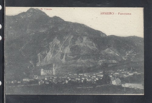 Cartolina arsiero panorama - cartolina,