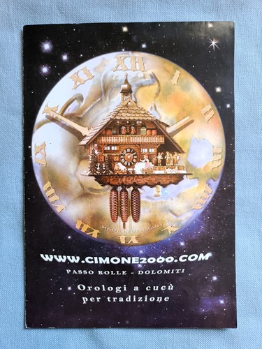 Depliant cimone 2000 orologi - depliant,