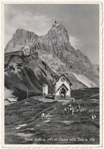 Passo rolle col cimone - passo,
