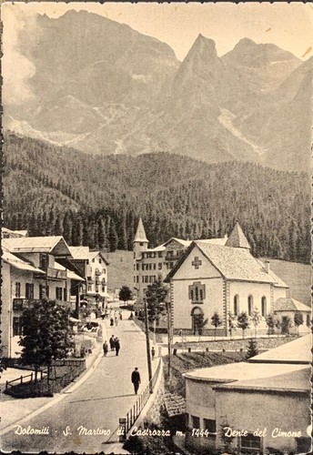 Cartolina san martino - cartolina,