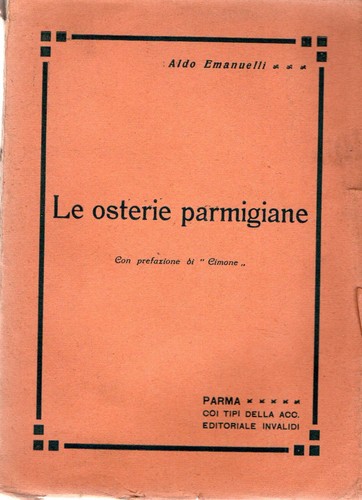 Emanuelli aldo le osterie - aldo.,